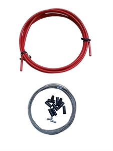 KIT CABOS MUD. INOX + ESP. MUD. C/ TEFLON VERMELHO OZONE